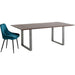 Living Room Furniture Tables Table Symphony Dark Crude Steel 160x80