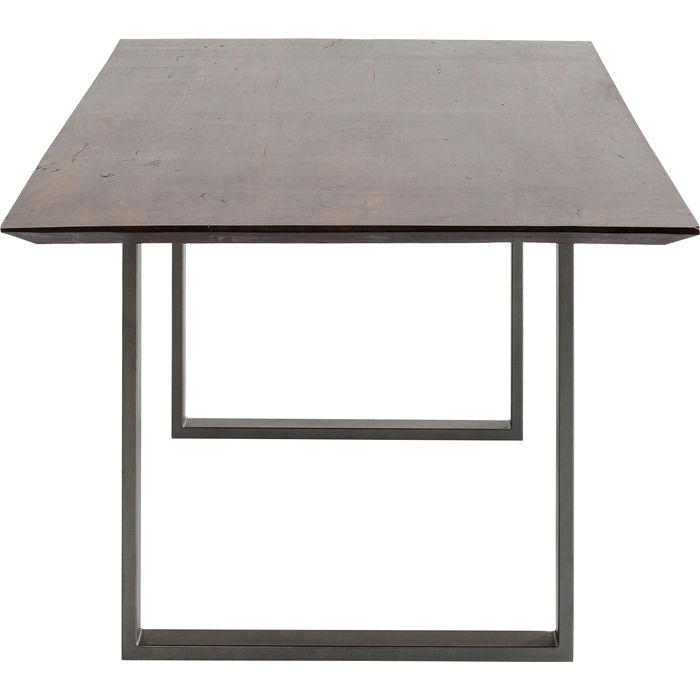 Living Room Furniture Tables Table Symphony Dark Crude Steel 180x90