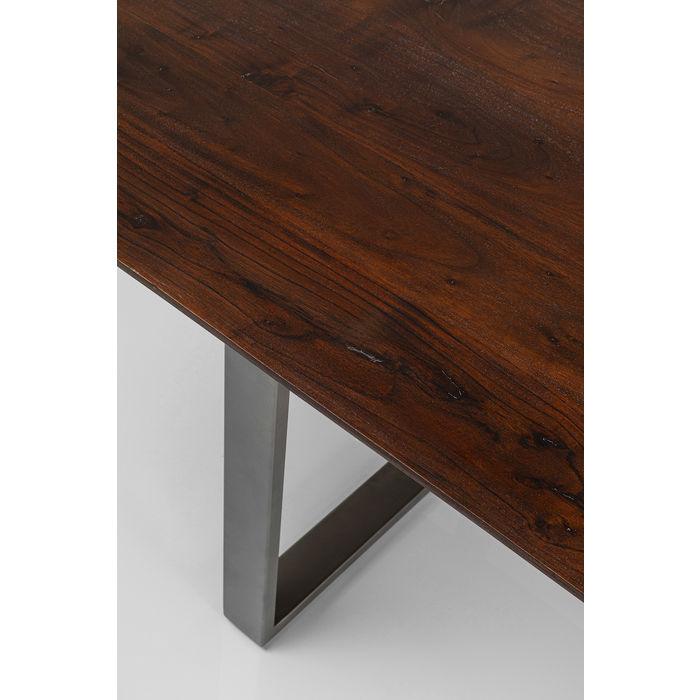 Living Room Furniture Tables Table Symphony Dark Crude Steel 200x100