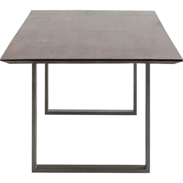 Living Room Furniture Tables Table Symphony Dark Crude Steel 200x100