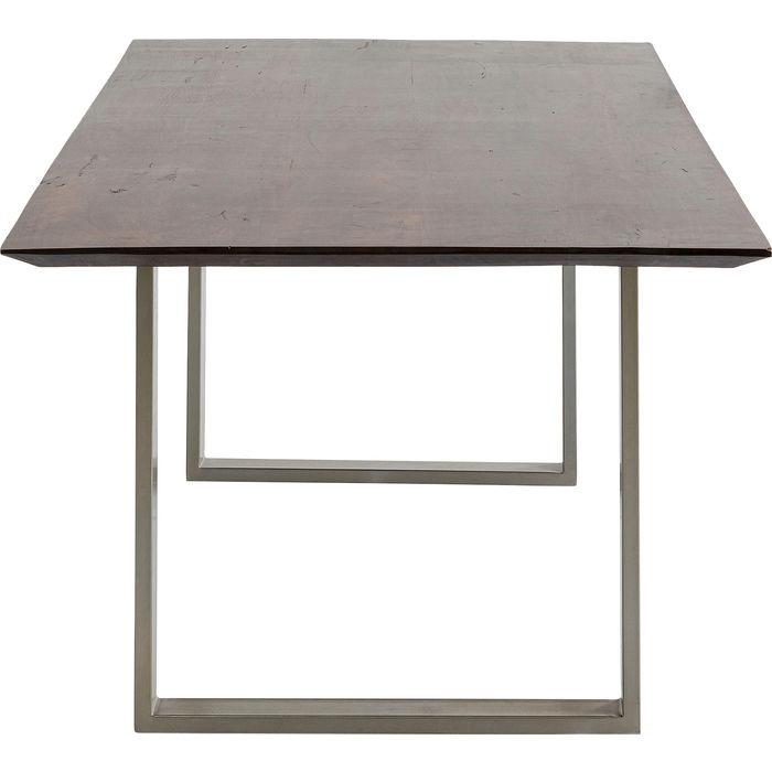 Living Room Furniture Tables Table Symphony Dark Silver 200x100