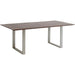 Living Room Furniture Tables Table Symphony Dark Silver 200x100