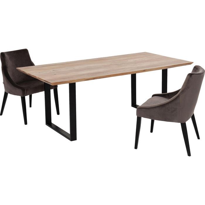 Living Room Furniture Tables Table Symphony Black 200x100