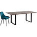 Living Room Furniture Tables Table Symphony Dark Black 160x80