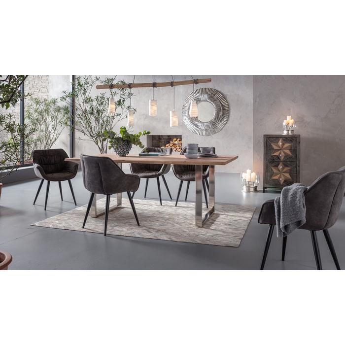 Living Room Furniture Tables Table Symphony Chrome 200x100