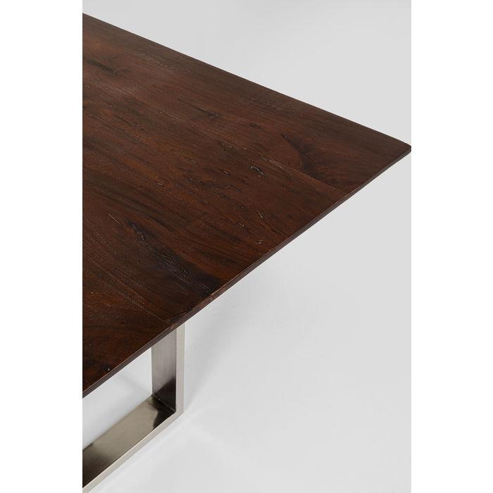 Living Room Furniture Tables Table Symphony Dark Chrome 180x90