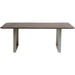 Living Room Furniture Tables Table Symphony Dark Chrome 180x90