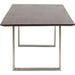 Living Room Furniture Tables Table Symphony Dark Chrome 180x90