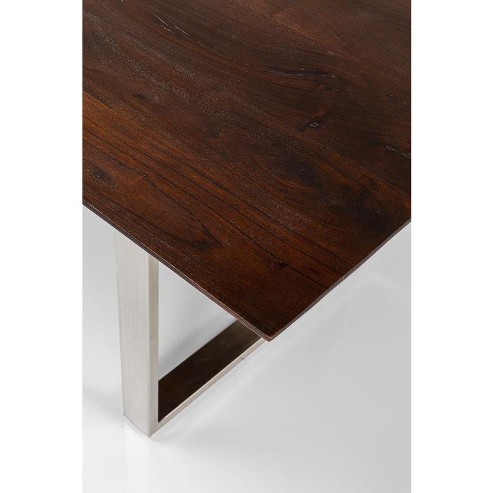 Living Room Furniture Tables Table Symphony Dark Chrome 200x100