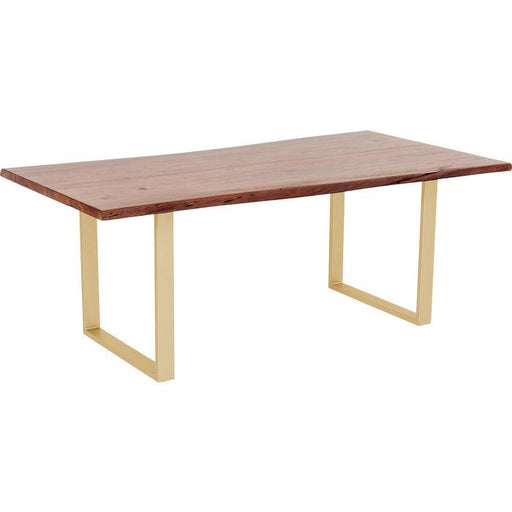 Living Room Furniture Tables Table Harmony Dark Brass 160x80