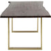 Living Room Furniture Tables Table Harmony Dark Brass 180x90