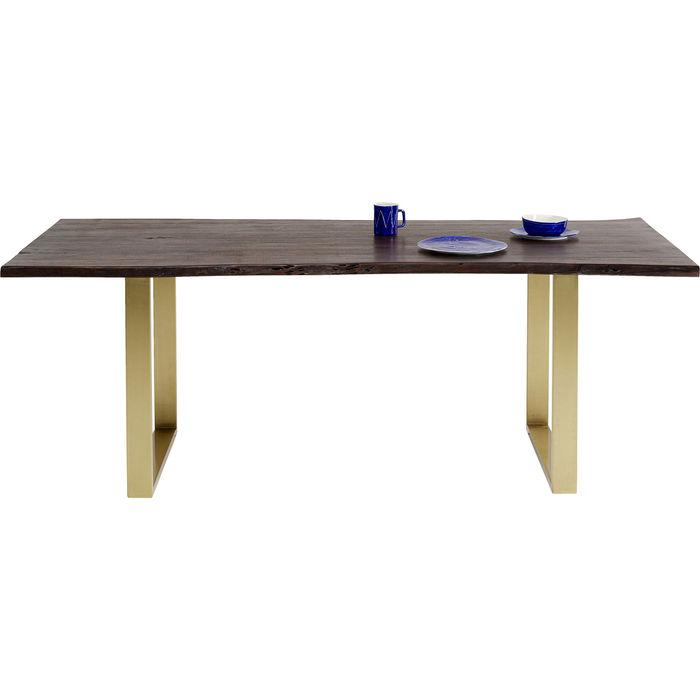 Living Room Furniture Tables Table Harmony Dark Brass 180x90