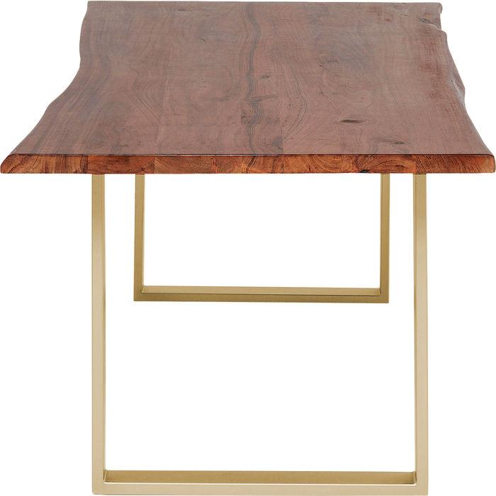 Living Room Furniture Tables Table Harmony Dark Brass 180x90