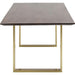 Living Room Furniture Tables Table Symphony Dark Brass 160x80