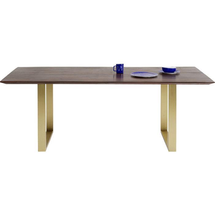 Living Room Furniture Tables Table Symphony Dark Brass 160x80