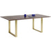 Living Room Furniture Tables Table Symphony Dark Brass 160x80