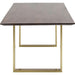 Living Room Furniture Tables Table Symphony Dark Brass 200x100