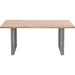 Living Room Furniture Tables Table Jackie Oak Crude Steel 160x80