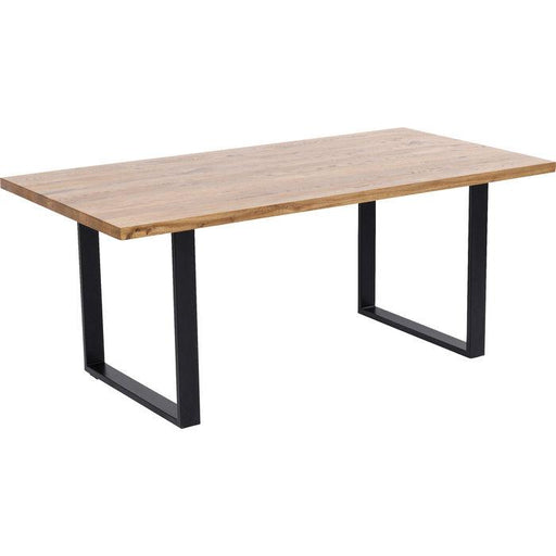 Living Room Furniture Tables Table Jackie Oak Black 160x80