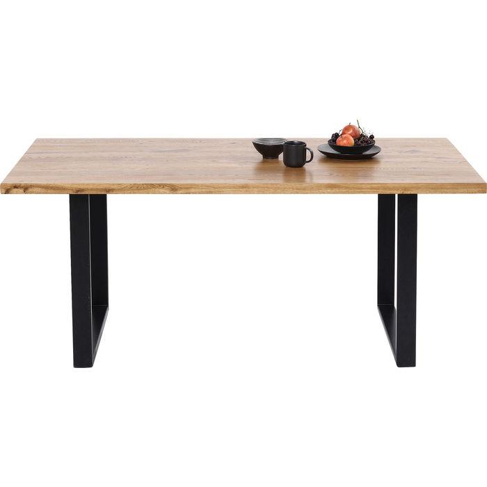 Living Room Furniture Tables Table Jackie Oak Black 160x80