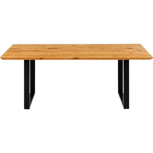 Living Room Furniture Tables Table Symphony Oak Black 160x80