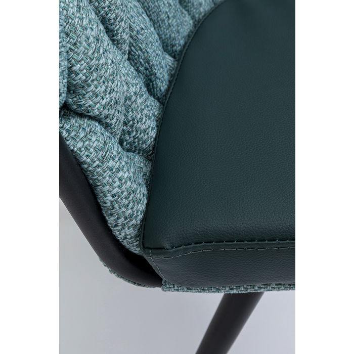 Living Room Furniture Chairs Chair with Armrest Knot Bluegreen
