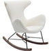 Living Room Furniture Armchairs Rocking Chair Balance White