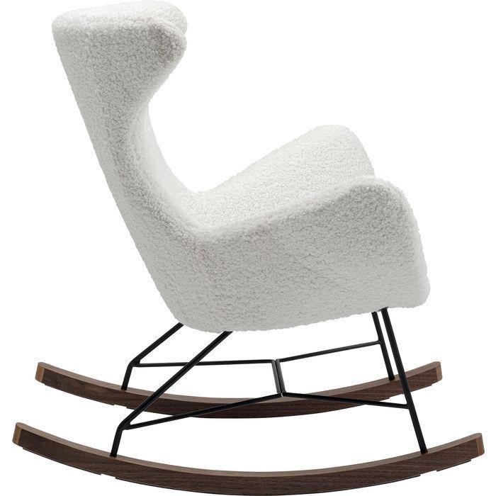 Living Room Furniture Armchairs Rocking Chair Balance White