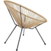Chairs - Kare Design - Armchair Acapulco Nature - Rapport Furniture