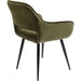 Living Room Furniture Chairs Chair with Armrest San Francisco Dark Green