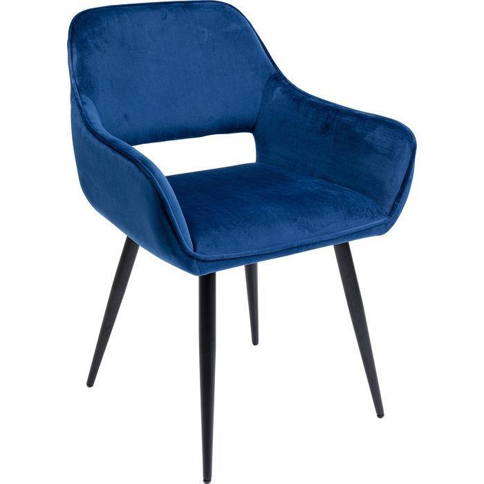 Living Room Furniture Chairs Chair with Armrest San Francisco Blue