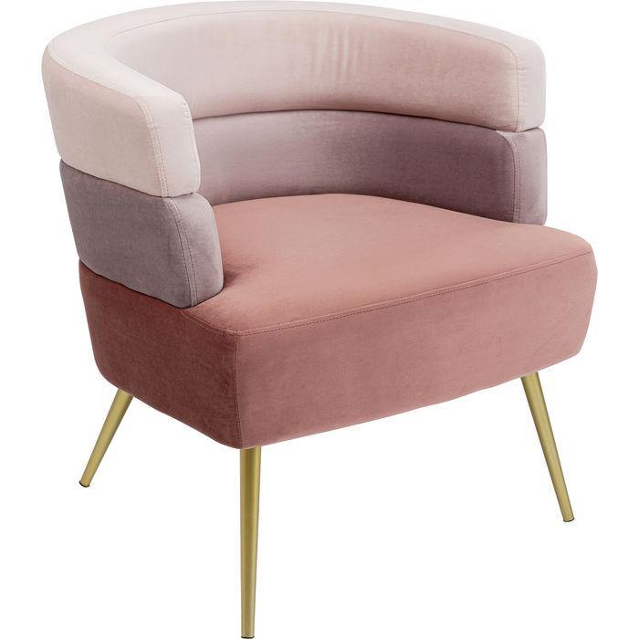 Living Room Furniture Armchairs Armchair Sandwich Mauve