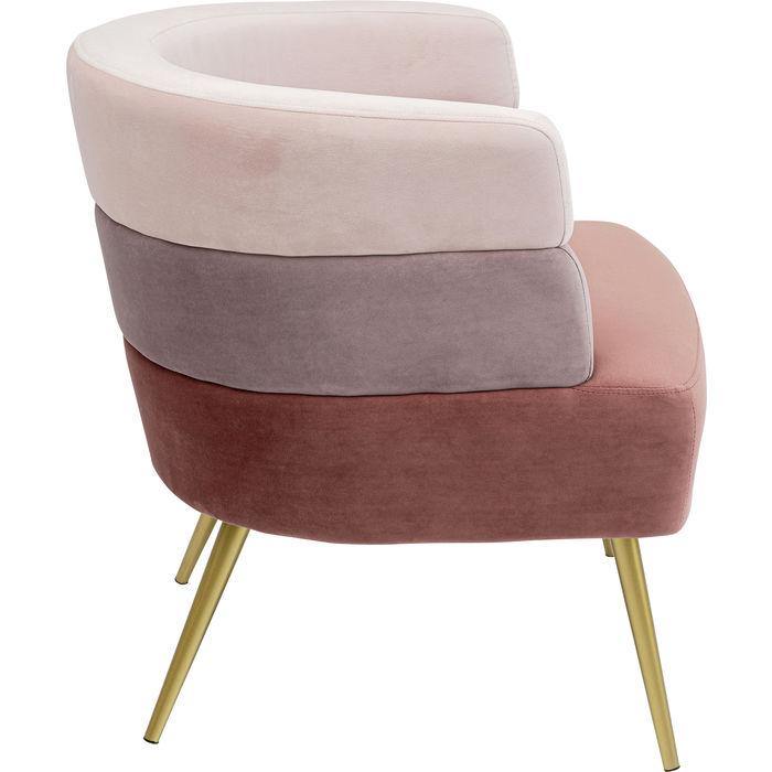 Living Room Furniture Armchairs Armchair Sandwich Mauve