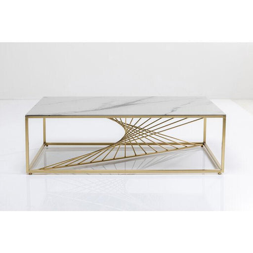 Sculptures Home Decor Coffee Table Art Marble Glass 140x70cm