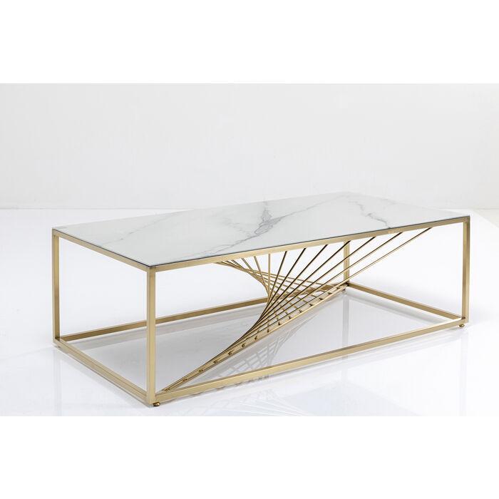 Sculptures Home Decor Coffee Table Art Marble Glass 140x70cm