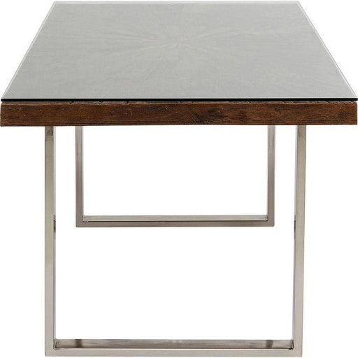 Living Room Furniture Tables Table Conley Chrome 180x90