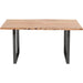 Living Room Furniture Tables Bar Table Harmony Acacia Black 160x80cm