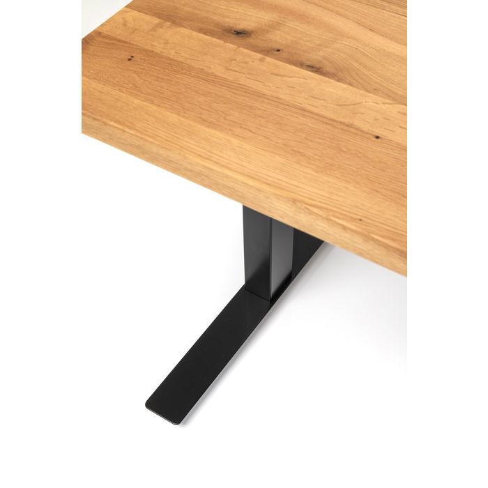Office Furniture Desks Desk Office Jackie Oak Black 160x80