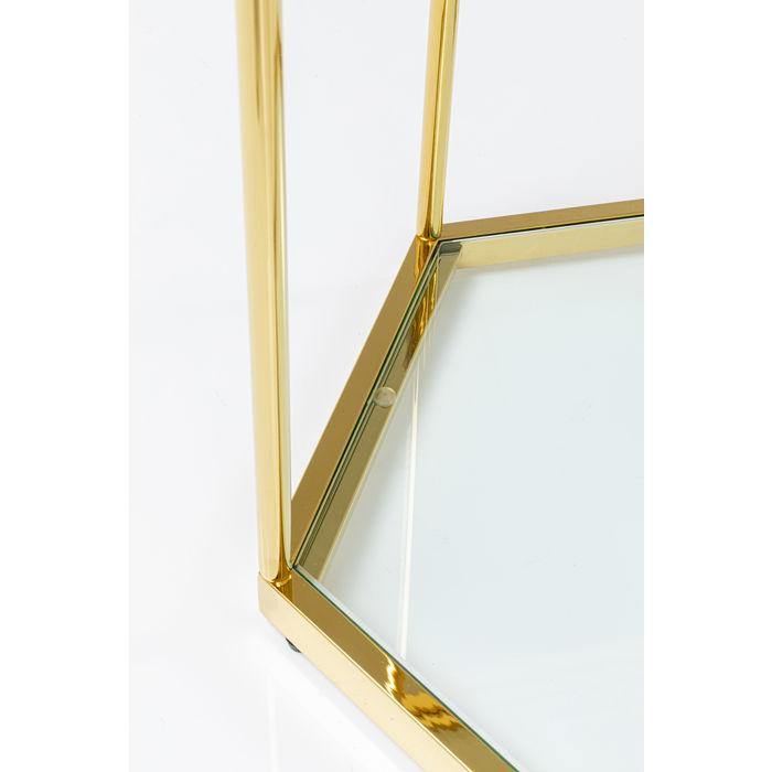 Living Room Furniture Side Tables Side Table Comb Gold 55