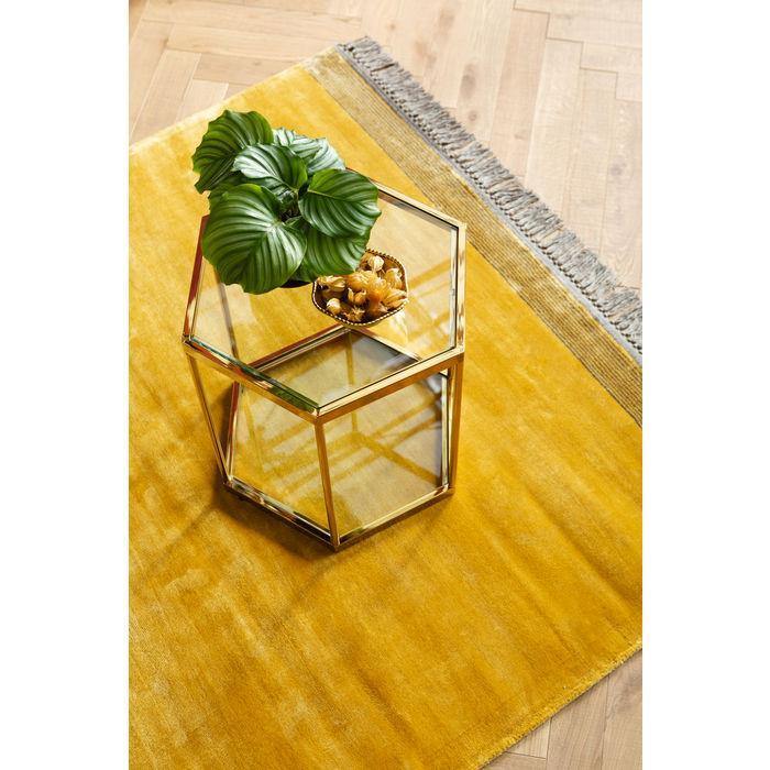 Living Room Furniture Side Tables Side Table Comb Gold 55