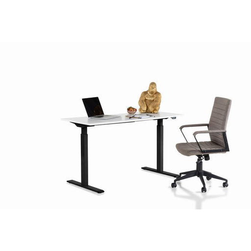 Office Furniture Desks Desk OfficeSmart Black White 120x70