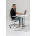 Office Furniture Desks Desk Office Smart White White 140x60