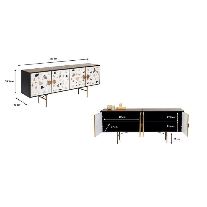 Dining Room Furniture Sideboards Sideboard Terrazzo 183cm