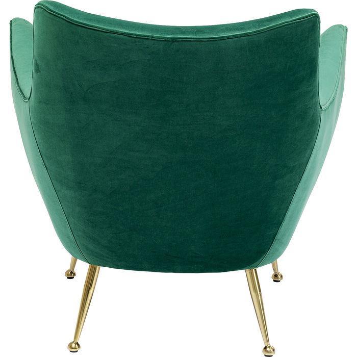 Armchairs - Kare Design - Armchair Goldfinger Green - Rapport Furniture