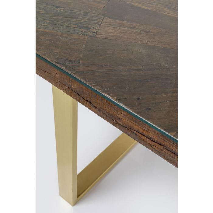 Living Room Furniture Tables Table Conley Brass 160x80