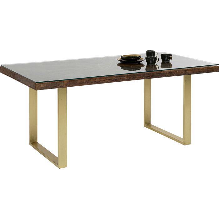 Living Room Furniture Tables Table Conley Brass 160x80