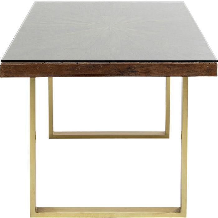 Living Room Furniture Tables Table Conley Brass 160x80