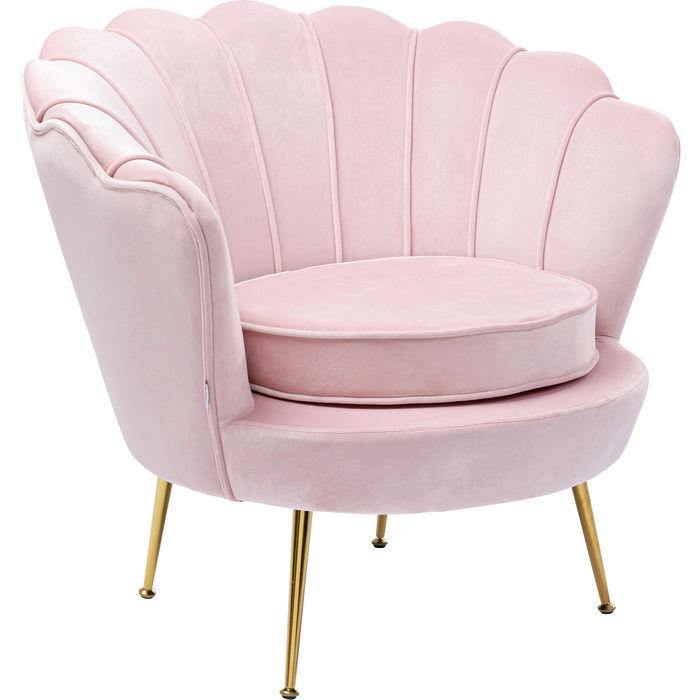 Rose pink online armchair