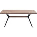 Living Room Furniture Tables Table Downtown Walnut 180x90