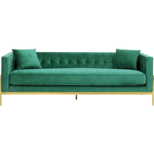 Living Room Furniture Sofas and Couches Sofa Loft 3-Seater Green